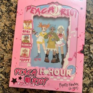 Peach Art Pink Photo Frame